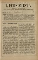L'economista: gazzetta settimanale di scienza economica, finanza, commercio, banchi, ferrovie e degli interessi privati - A.31 (1904) n.1584, 11 settembre