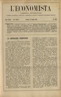 L'economista: gazzetta settimanale di scienza economica, finanza, commercio, banchi, ferrovie e degli interessi privati - A.32 (1905) n.1628, 16 luglio