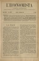 L'economista: gazzetta settimanale di scienza economica, finanza, commercio, banchi, ferrovie e degli interessi privati - A.32 (1905) n.1635, 3 settembre