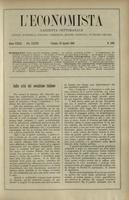 L'economista: gazzetta settimanale di scienza economica, finanza, commercio, banchi, ferrovie e degli interessi privati - A.33 (1906) n.1686, 26 agosto