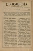 L'economista: gazzetta settimanale di scienza economica, finanza, commercio, banchi, ferrovie e degli interessi privati - A.32 (1905) n.1619, 14 maggio