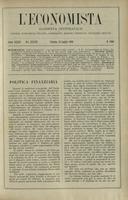 L'economista: gazzetta settimanale di scienza economica, finanza, commercio, banchi, ferrovie e degli interessi privati - A.33 (1906) n.1680, 15 luglio