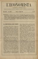 L'economista: gazzetta settimanale di scienza economica, finanza, commercio, banchi, ferrovie e degli interessi privati - A.32 (1905) n.1623, 11 giugno