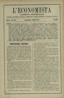 L'economista: gazzetta settimanale di scienza economica, finanza, commercio, banchi, ferrovie e degli interessi privati - A.40 (1913) n.2066, 7 dicembre