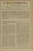 L'economista: gazzetta settimanale di scienza economica, finanza, commercio, banchi, ferrovie e degli interessi privati - A.41 (1914) n.2105, 6 settembre