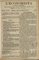 L'economista: gazzetta settimanale di scienza economica, finanza, commercio, banchi, ferrovie e degli interessi privati - A.42 (1915) n.2147, 27 giugno