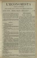 L'economista: gazzetta settimanale di scienza economica, finanza, commercio, banchi, ferrovie e degli interessi privati - A.43 (1916) n.2198, 18 giugno