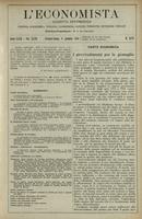 L'economista: gazzetta settimanale di scienza economica, finanza, commercio, banchi, ferrovie e degli interessi privati - A.43 (1916) n.2175, 9 gennaio