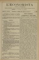 L'economista: gazzetta settimanale di scienza economica, finanza, commercio, banchi, ferrovie e degli interessi privati - A.42 (1915) n.2160, 26 settembre