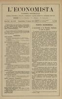 L'economista: gazzetta settimanale di scienza economica, finanza, commercio, banchi, ferrovie e degli interessi privati - A.42 (1915) n.2126, 31 gennaio