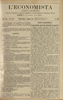 L'economista: gazzetta settimanale di scienza economica, finanza, commercio, banchi, ferrovie e degli interessi privati - A.42 (1915) n.2144, 6 giugno
