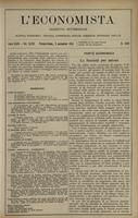 L'economista: gazzetta settimanale di scienza economica, finanza, commercio, banchi, ferrovie e degli interessi privati - A.43 (1916) n.2218, 5 novembre