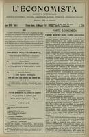 L'economista: gazzetta settimanale di scienza economica, finanza, commercio, banchi, ferrovie e degli interessi privati - A.46 (1919) n.2350, 18 maggio