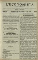L'economista: gazzetta settimanale di scienza economica, finanza, commercio, banchi, ferrovie e degli interessi privati - A.46 (1919) n.2358, 13 luglio