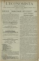 L'economista: gazzetta settimanale di scienza economica, finanza, commercio, banchi, ferrovie e degli interessi privati - A.46 (1919) n.2332, 12 gennaio