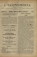 L'economista: gazzetta settimanale di scienza economica, finanza, commercio, banchi, ferrovie e degli interessi privati - A.47 (1920) n.2384, 11 gennaio