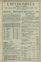 L'economista: gazzetta settimanale di scienza economica, finanza, commercio, banchi, ferrovie e degli interessi privati - A.45 (1918) n.2312, 25 agosto