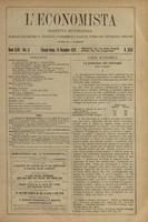 L'economista: gazzetta settimanale di scienza economica, finanza, commercio, banchi, ferrovie e degli interessi privati - A.47 (1920) n.2433, 19 dicembre