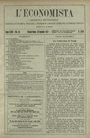 L'economista: gazzetta settimanale di scienza economica, finanza, commercio, banchi, ferrovie e degli interessi privati - A.48 (1921) n.2439, 30 gennaio