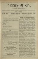 L'economista: gazzetta settimanale di scienza economica, finanza, commercio, banchi, ferrovie e degli interessi privati - A.48 (1921) n.2470, 4 settembre