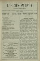 L'economista: gazzetta settimanale di scienza economica, finanza, commercio, banchi, ferrovie e degli interessi privati - A.48 (1921) n.2468, 21 agosto