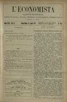 L'economista: gazzetta settimanale di scienza economica, finanza, commercio, banchi, ferrovie e degli interessi privati - A.48 (1921) n.2464, 24 luglio