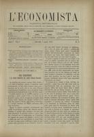 L'economista: gazzetta settimanale di scienza economica, finanza, commercio, banchi, ferrovie e degli interessi privati - A.01 (1874) n.09, 2 luglio