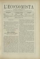 L'economista: gazzetta settimanale di scienza economica, finanza, commercio, banchi, ferrovie e degli interessi privati - A.01 (1874) n.08, 25 giugno