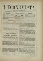 L'economista: gazzetta settimanale di scienza economica, finanza, commercio, banchi, ferrovie e degli interessi privati - A.01 (1874) n.10, 9 luglio