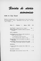 Rivista di storia economica. A.02 (1937) n.1, Marzo