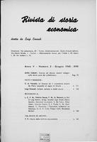 Rivista di storia economica. A.05 (1940) n.2, Giugno