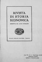 Rivista di storia economica. A.08 (1943) n.1-2, Marzo-Giugno