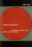 Centro sociale A.20 n.112-114. Subculture, classi, ruoli nella scuola italiana