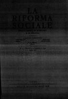 La riforma sociale. Rivista critica di economia e di finanza A.41 (1934) Vol. 45