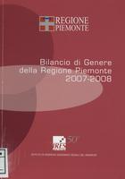 Bilancio di genere della Regione Piemonte 2007-2008