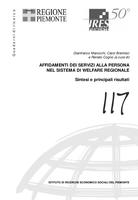 Affidamento dei servizi alla persona nel sistema di welfare regionale : sintesi e principali risultati