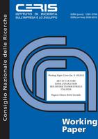 ART ET CULTURE DANS L'EVOLUTION DES DISTRICTS INDUSTRIELS ITALIENS [Art and culture in the evolution of Italian industrial districts]