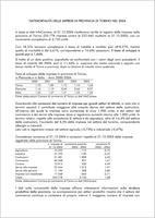 Nati-mortalità delle imprese torinesi, 2004. Natimortalità delle imprese nella provincia di Torino nel 2004