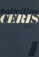 Bollettino CERIS n. 01