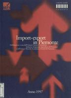 Import-export in Piemonte : anno 1997