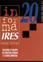 Informaires. Numero 20 Giugno 1998. Soldi verdi. Lo sviluppo dell'industria ecologica e le risorse ambientali