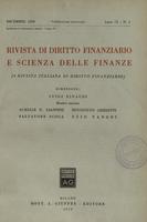 Rivista di diritto finanziario e scienza delle finanze. 1950, Anno 9, N.4, dicembre