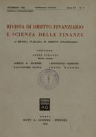 Rivista di diritto finanziario e scienza delle finanze. 1956, Anno 15, n.4, dicembre