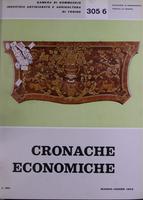 Cronache Economiche. N.305-306, Maggio - Giugno 1968