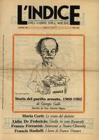 L'Indice dei libri del mese - A.03 (1986) n.08, ottobre