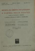 Rivista di diritto finanziario e scienza delle finanze. 1957, Anno 16, n.2, giugno