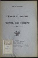 L'economia del lavoratore e l'economia dello scioperante