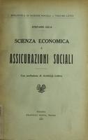 Scienza economica e assicurazioni sociali