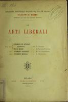 Le arti liberali