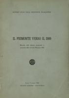 Piemonte verso il 2000 raccolta delle relazioni presentate in occasione della Giornata Rotariana 1960
